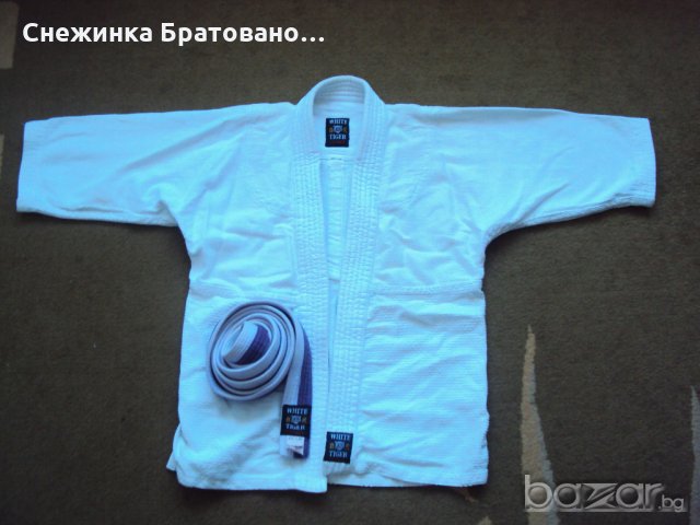 Кимоно за джудо White Tiger за млади бойци