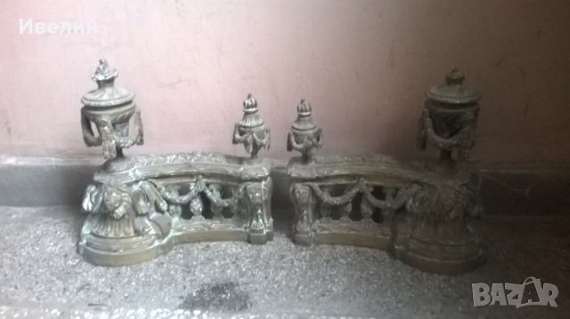 барокова декорация за пред камина, снимка 1 - Антикварни и старинни предмети - 24722787