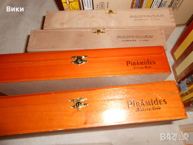Оригинални дървени  кутии за / от  пури, снимка 16 - Колекции - 22374035