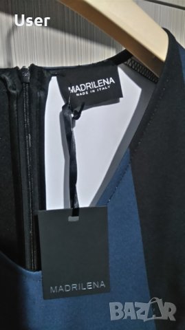 Нова модерна Маркова рокля Madrilena Made in Italy, снимка 4 - Рокли - 23635475