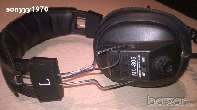 Monacor md-806 профи музикантски/студиини слушалки-от швеицария, снимка 6 - Слушалки и портативни колонки - 16161541