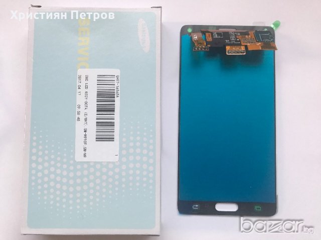 Предно стъкло, Тъч + Дисплей за Samsung Galaxy Note 4 N910 - ОРИГИНАЛЕН !!!, снимка 2 - Резервни части за телефони - 18196079