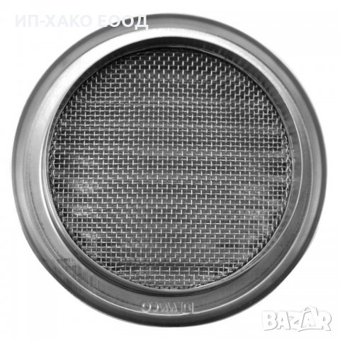 ВЕНТИЛАЦИОННА РЕШЕТКА С МРЕЖА - КРЪГЛА, снимка 3 - Строителни материали - 22199385