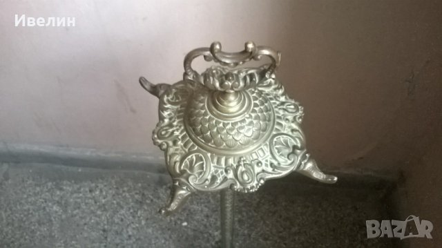 барокова поставка за прибори за почистване на камина , снимка 2 - Антикварни и старинни предмети - 23276357