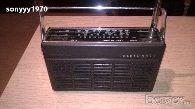 Ретро колекция-telefunken partner 200-внос швеицария, снимка 9 - Ресийвъри, усилватели, смесителни пултове - 15872429