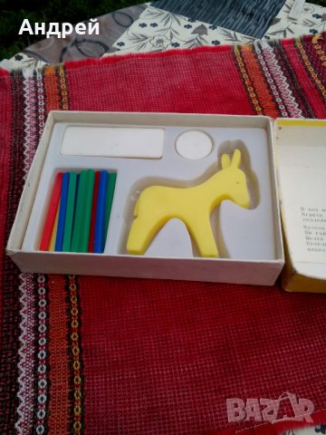 Стара детска игра Веселото Муле, снимка 4 - Антикварни и старинни предмети - 25547267