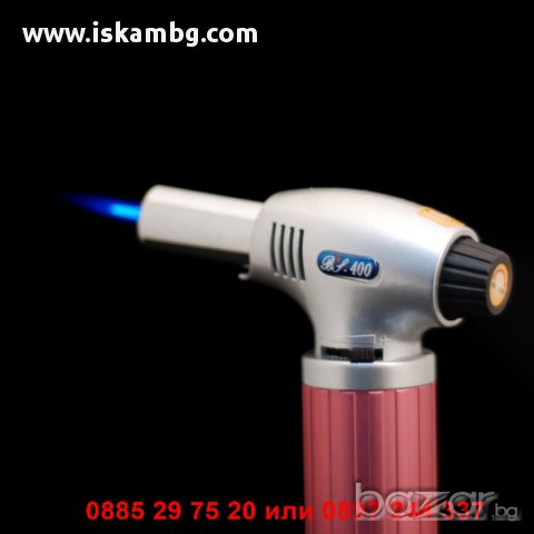 Портативна газова горелка JET-400 - код BS-400, снимка 3 - Други инструменти - 12394641