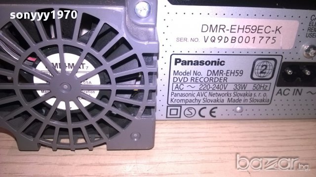 Panasonic dmr eh-59 hdd/dvd/hdmi/usb-recorder+remote-внос швеицария, снимка 9 - Ресийвъри, усилватели, смесителни пултове - 13265515