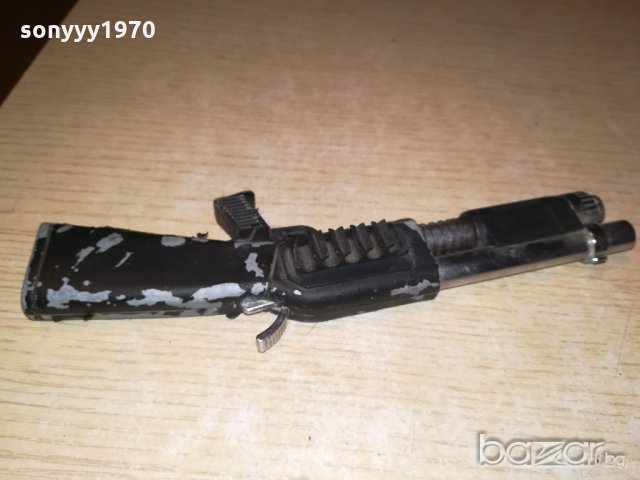 м202-метална пушка/помпа-запалка-20см-внос швеицария, снимка 4 - Колекции - 21073626