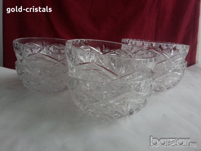 кристални купички, снимка 17 - Антикварни и старинни предмети - 20839327