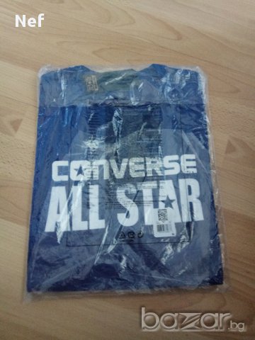 Нова тениска Converse Heritage Graphic T-Shirt, снимка 5 - Тениски - 17783320