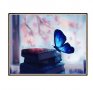 Диамантен гоблен "Книги с пеперуда"5D, снимка 1 - Гоблени - 24454384