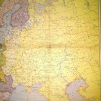 Колекционерски географски карти от вестници печатани през 1939-1941, снимка 18 - Антикварни и старинни предмети - 25822800