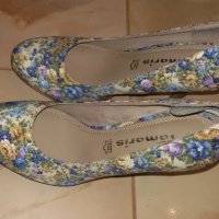 Обувки на цветя Tamaris, снимка 2 - Дамски обувки на ток - 25122664
