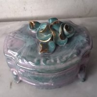 стара керамична кутия , снимка 2 - Антикварни и старинни предмети - 21947893