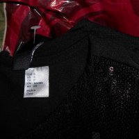 Черна рокля с пайети за парти марка H&M Divided размер S, снимка 3 - Рокли - 20395686
