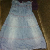 топла модерна рокля и блуза кенвело , снимка 1 - Детски Блузи и туники - 23306078