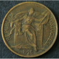 50 центаво 1926, Португалия, снимка 1 - Нумизматика и бонистика - 24071818
