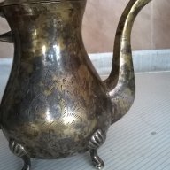 посребрена бронзова кана, снимка 3 - Антикварни и старинни предмети - 17532436