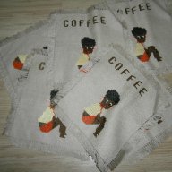подложки за сервиране на кафе, снимка 4 - Покривки за маси - 17699102