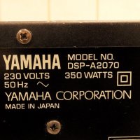 Усилвател Yamaha DSP-A2070, снимка 13 - Ресийвъри, усилватели, смесителни пултове - 18863150
