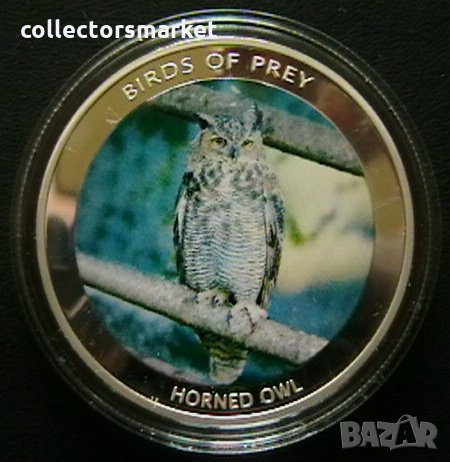 10 квача 2010(Horned owl), Малави, снимка 1