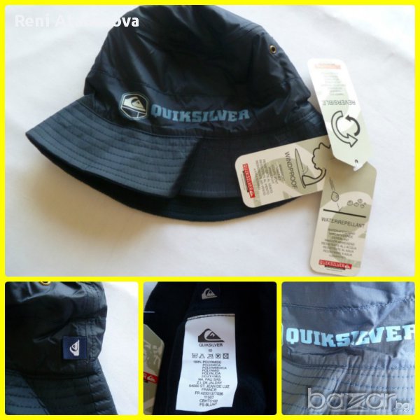 Quiksilver / Куиксилвър двулицева детска шапка, снимка 1