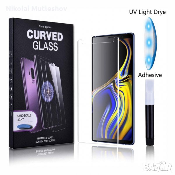 UV Glue Nano Optics Стъклен screen protector за Samsung S7 Edge / G935, снимка 1