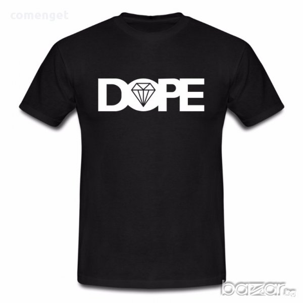 НОВО! Хитова мъжка тениска DOPE DIAMOND със SWAG дизайн! Създай модел с твоя снимка!, снимка 1