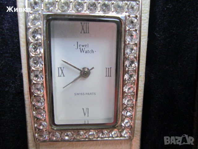 Jewel Watch дамски ръчен часовник със швейцарски части и кристали Swarovski., снимка 1