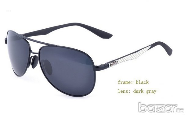 Слънчеви очила Tr Aviator (BLACК DARK GRAY), снимка 1