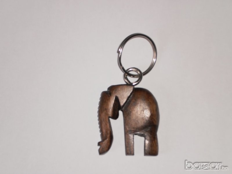 Ключодържател от абанос-слон, снимка 1