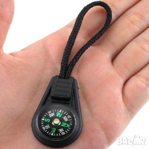 Компас за пододи, разходки, пътувания(закача се за раница/дреха), снимка 1