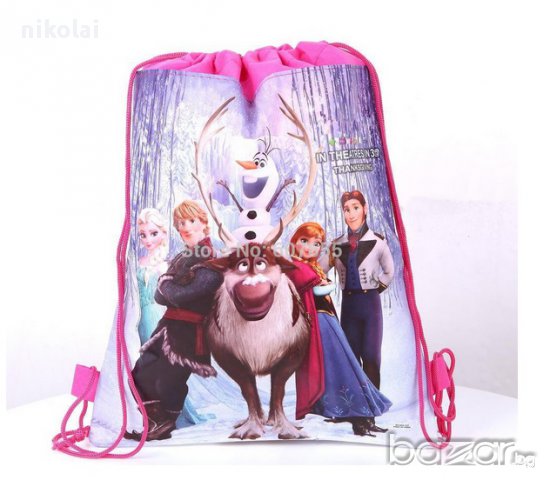 Разпродажба !!! Раница-чанта на Замръзналото-леденото кралство Eлза и Aна Froozen, снимка 5 - Кенгура и ранички - 10189363