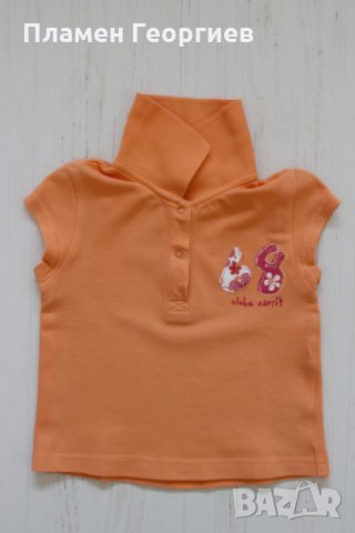 Блузка с къс ръкав ΞPIRIT, снимка 2 - Бебешки блузки - 25488288