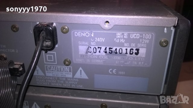 denon made in japan-amplifier+tuner+cd-внос англия, снимка 15 - Ресийвъри, усилватели, смесителни пултове - 22839594