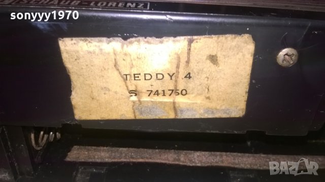 itt schaub-lorenz teddy 4-ретро колекция-внос швеицария, снимка 16 - Ресийвъри, усилватели, смесителни пултове - 24903505