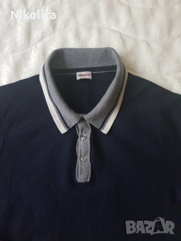 Мъжка оригинална блуза Kenzo, размер S/М.Обличана веднъж.Купувана от Италия., снимка 2 - Блузи - 23049222