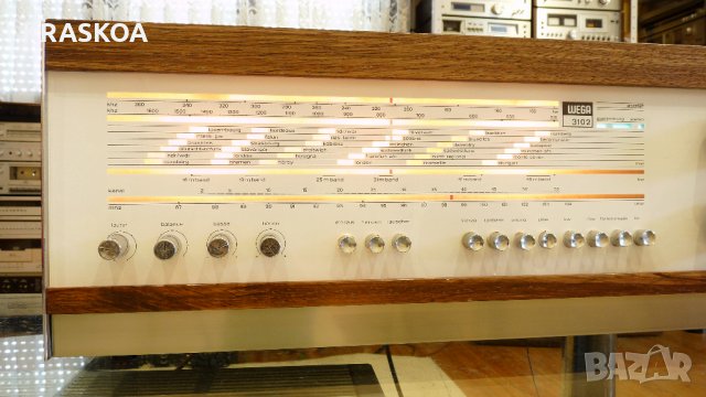 WEGA 3102  Лампов с оригиналните си тонколони, снимка 3 - Ресийвъри, усилватели, смесителни пултове - 25933438