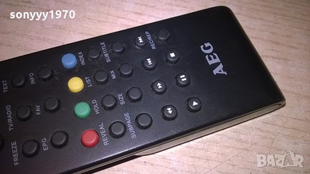 aeg remote control-внос швеицария, снимка 6 - Дистанционни - 21903383