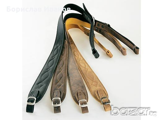 Ремък кожен уширен