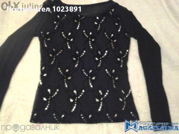 Намаление Нова дантелена блузка р-р s, снимка 1 - Блузи с дълъг ръкав и пуловери - 10845928