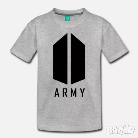 Мъжки и Дамски тениски BTS ARMY K-POP - 3 МОДЕЛА! Или с твоя идея!, снимка 2 - Тениски - 23804426