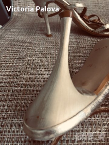 Уникални нежни сандали,ест кожа, снимка 8 - Дамски елегантни обувки - 24997909