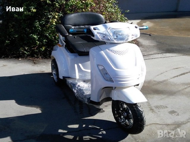 Инвалидна електрическа триколка количка 1500W Инвалиден скутер , снимка 6 - Инвалидни скутери - 22180309