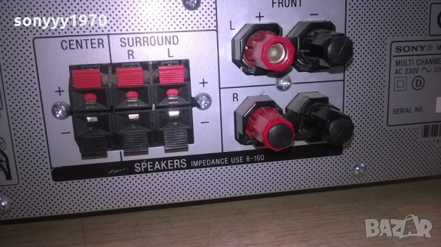 sony str-dh500 receiver-внос швеицария, снимка 12 - Ресийвъри, усилватели, смесителни пултове - 24793564