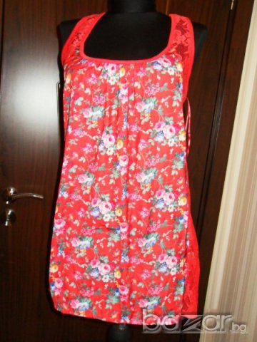 Дамака туника - корал SABRA!, снимка 1