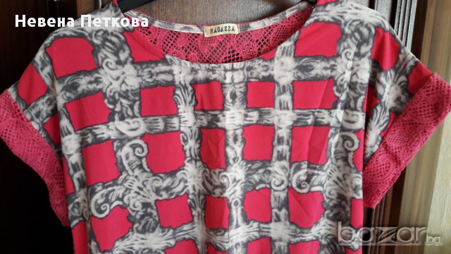 Туника лятна с дантелa, снимка 2 - Туники - 15325064