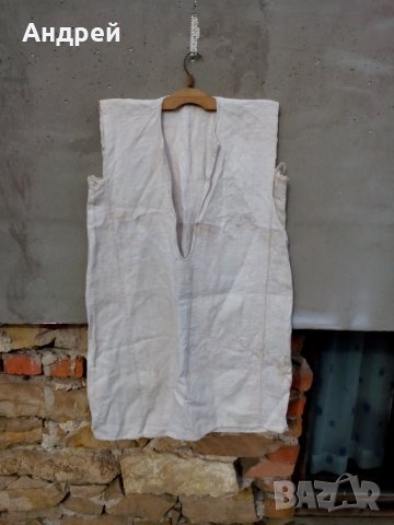 Старинна ленена дреха,риза,кошуля