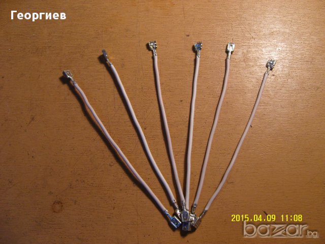 Продавам силиконов проводник с клипси 6.3 мм, снимка 4 - Печки, фурни - 10791698